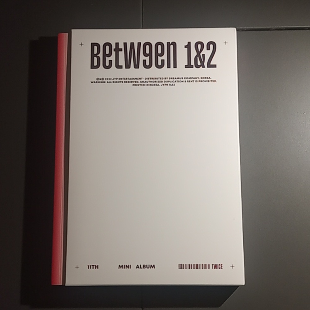 TWICE Between 1&2 Kpop Album
